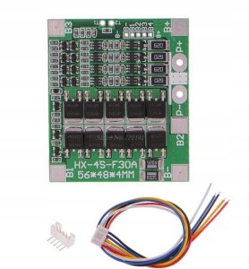 Płytka zabezpieczenie PCM PCB 4S 20A dla LiFePO4