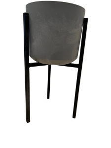 KWIETNIK STOJAK METALOWY STELARZ 47 CM DWUSTRONNY LOFT PRODUKT PL STRUKTURA
